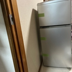 AQUA 2ドア111L 冷蔵庫