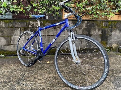 【メンテナンス済み】クロスマウンテン　GIOS　PORTA　ブルー　21段
