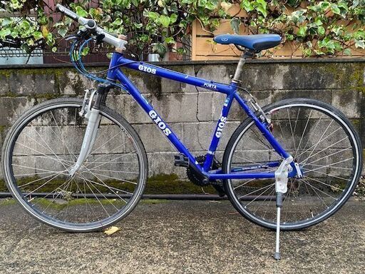 メンテナンス済み】クロスマウンテン GIOS PORTA ブルー 21段 【公式通販】