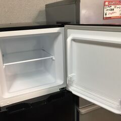 ☆中古 激安！！￥11,500！！A-Stage　138㍑2ドア冷蔵庫　家電　2019年製　ARM-138L02BK型　幅47cmｘ奥行30cmｘ高さ128cm　【BC181】