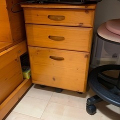 子供用ベット付き学習机