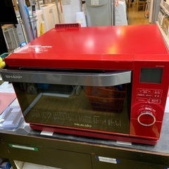6/5 値下げ⭐️POP RED⭐️2018年製 SHARP HEALSIO 18L スチームオーブンレンジ AX-CA400-R ヘルシオ シャープ 6/5 値下げ⭐️POP RED⭐️2018年製 SHARP HEALSIO 18L スチーム