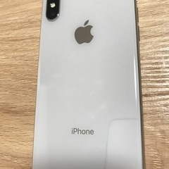 iPhoneX 64G SIMフリー フィルム、iFaceケース付