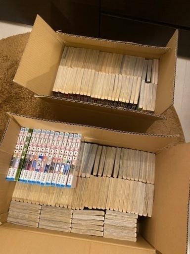 値下交渉承ります 漫画詰め合わせ 段ボール二箱分 ゆうすけ 横浜の家具の中古あげます 譲ります ジモティーで不用品の処分