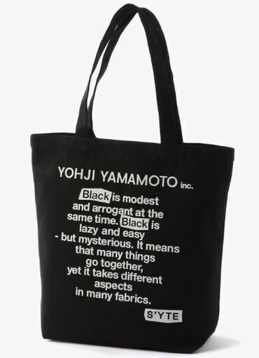 【他のサイトで取引中‼️】非常に入手困難‼️【日本完売 2022新作 ヨウジ ヤマモト トートバッグ】男女兼用･正規品