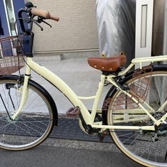 ママチャリ 外装6段 比較的綺麗め