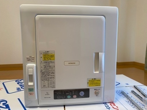 日立　衣類乾燥機　DE-N50WV 2020年製　新品フィルター２枚付き　スタンド付き