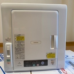 日立 衣類乾燥機 DE-N50WV 2020年製 新品フィルター2枚付き スタンド付き