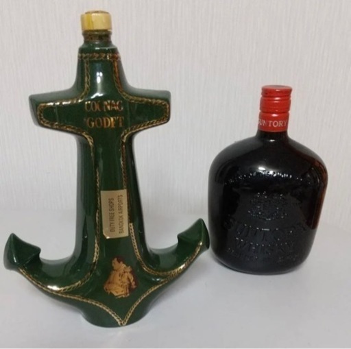未開栓 コニャック GODET フランス製 ダルマ サントリーオールド 古酒 - 静岡市