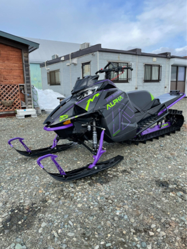 スノーモービル arctic cat アルファワン 154