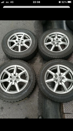 最も安い お話中 プリウス シエンタ スタッドレスタイヤ アルミ  