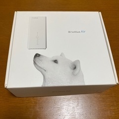 美品　Wi-Fi  SoftBank Air
