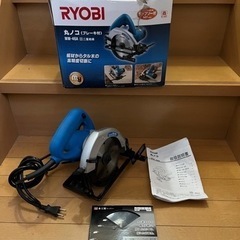 使用数度 美品 RYOBI リョービ 丸ノコ ブレーキ付 MW-...