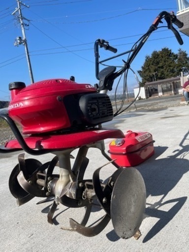 耕運機 HONDA こまめ F220 ガソリン携行缶付き 畑道具なども付けます