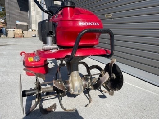 耕運機 HONDA こまめ F220 ガソリン携行缶付き 畑道具なども付けます