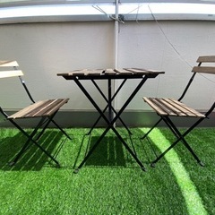 IKEA ガーデンテーブルセット　テルノー