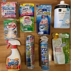 掃除用洗剤ほか　９点セット