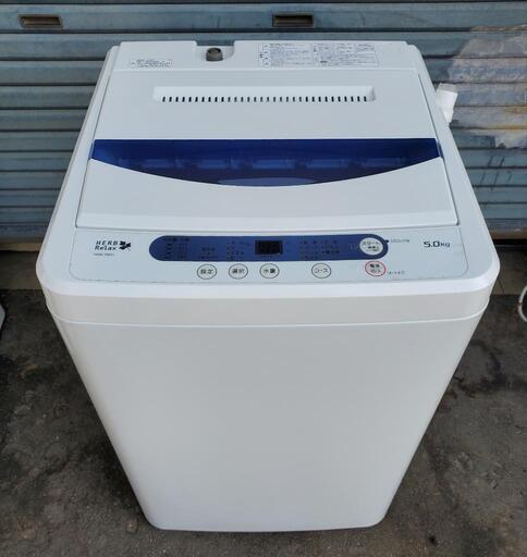 洗濯機　18年製　5k　ヤマダ電気