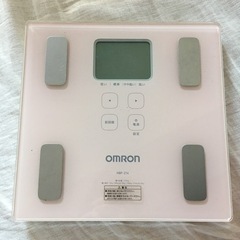 オムロン　ヘルスメーター　体重計
