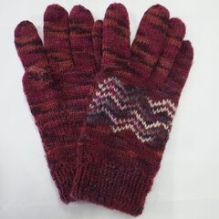 080　毛糸の手袋（手編み）　　※市内施設・事業所限定