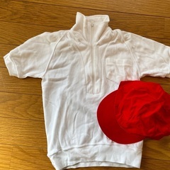 サイズ１２０　体操服と赤白帽子