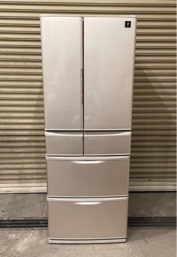 2013年製 シャープ ノンフロン冷凍冷蔵庫 SJ-XF44X-S 440L