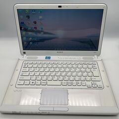 【ネット決済・配送可】Vaioノートパソコン i3（中古）4GB...