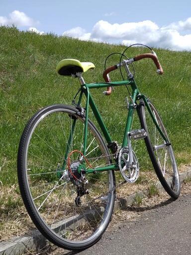 旧車  ツーリング自転車