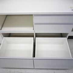 パモウナ キッチンボード ソフトクローズ引出し 