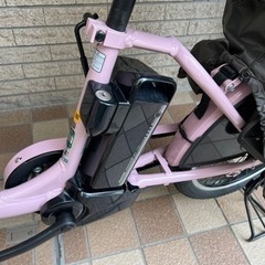 電動自転車 BIKKE ビッケ モブ dd 同メーカーレインカバー付き