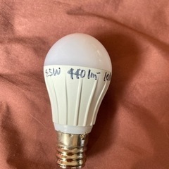 (話中)E17口金LED電球　40形相当440ルーメン