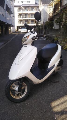 特売!【配送可\u0026整備済】ホンダ　ディオ　ホワイト　AF62　4st　原付　バイク　50cc　スクーター