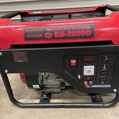 y1039 ナカトミ　発電機　50Hz 100V 4サイクル　ガソリン　アウトドア　建築　キャンプ