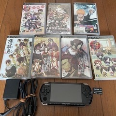 【取引中】PSP本体とディスク7枚セット