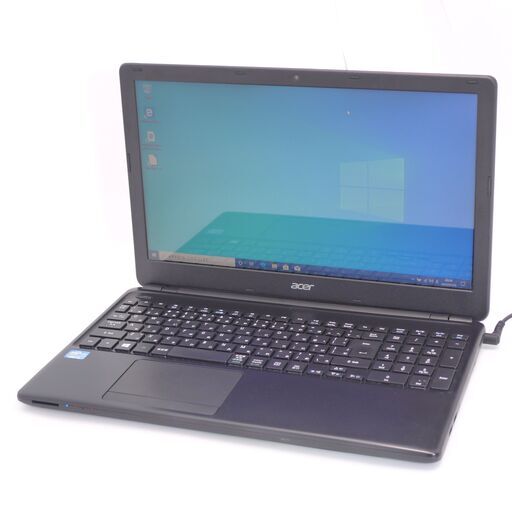中古良品 新品SSD Wi-Fi有 ノートパソコン Acer E1-570-F34D/K 第3世代 Core i3 4GB DVDRW 無線 Bluetooth カメラ Windows10 Office