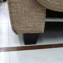 2人掛けソファー 2Pソファ ファブリック ベージュ系 幅190×奥行83×高さ