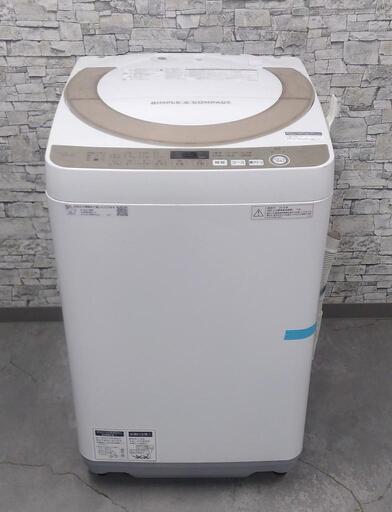 【商談中】IPK-088 SHARP 全自動洗濯機 ES-KS70U 7.0kg 2018年製