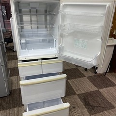 シャープSHARP SJ-PW38W-S 冷蔵庫384L 2012年製 両開き