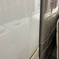 シャープSHARP SJ-PW38W-S 冷蔵庫384L 2012年製 両開き