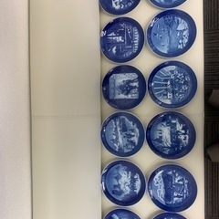 ロイヤルコペンハーゲン イヤープレート12種類 皿