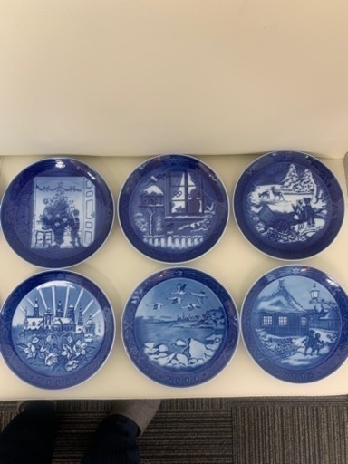 ロイヤルコペンハーゲン イヤープレート12種類 皿