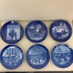 ロイヤルコペンハーゲン イヤープレート12種類 皿