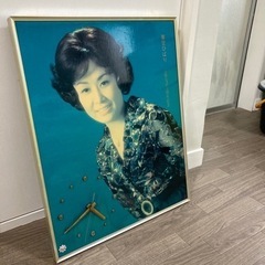 美空ひばり写真時計