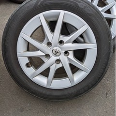 プリウスα 純正16インチ グッドイヤー 22年 タイヤホイール 4本