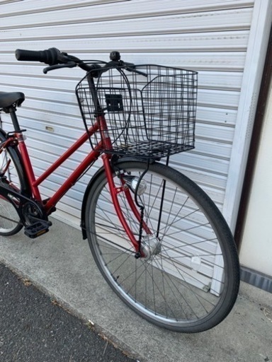 【商談中‼︎】27インチ　外装6段変速LEDオートライトシティーサイクル　防犯登録料込