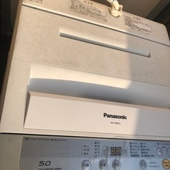 【ネット決済】パナソニック　洗濯機（30日まで）