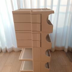 【4/7まで】ボビーワゴン 4段4トレイ ホワイト