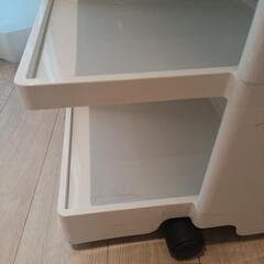 【4/7まで】ボビーワゴン 4段4トレイ ホワイト