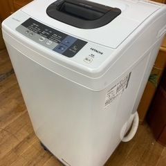 I455 ☆ HITACHI 洗濯機 （5.0㎏）☆ 2016年製 ⭐動作確認済