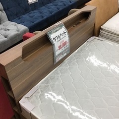 KO-92【ご来店頂ける方限定】新入荷 アウトレット ダブルベッド
